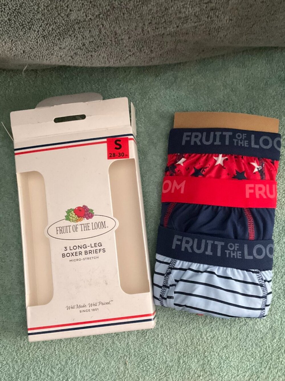 Men's Fruit of the Loom Boxer Briefs